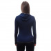 Дамски мерино суичър с полар MERINO UPPER Arrows deep blue